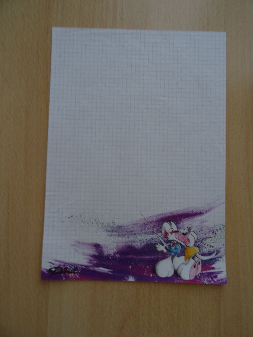 Blocs de correspondance: Diddl Blatt A4 aus Block Nr. 40 – D'occasion à Lupfig par Jolly63