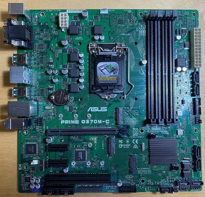 ASUS PRIME Q370M-C/CSM (90MB0W70) (Gebraucht) in Genestrerio für CHF 39 ...