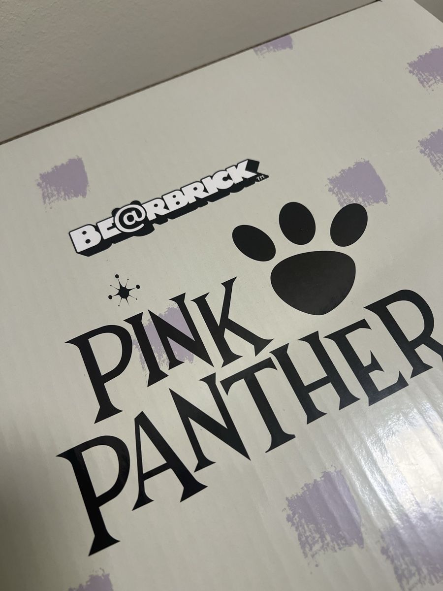 Medicom Toy Statuette: XXL Pink Panther Bearbrick Chrome Version, 1000% – Nuovo (secondo la descrizione) da Baar venduto da Lila2006 5