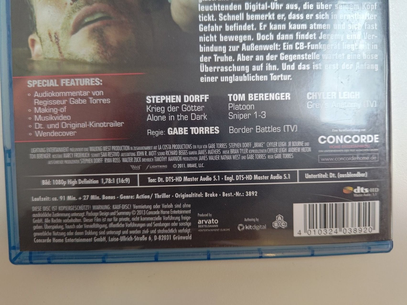 Tutti i DVDs: Brake – Usato da Liestal venduto da Kratzilla 3