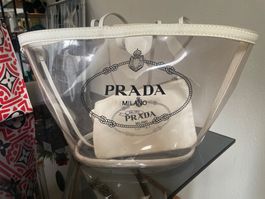 Prada plexi Beach Tasche