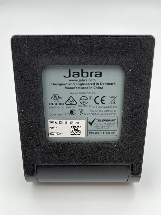 Jabra Pro 935 MS Mono Profi Headset`s mit USB und Bluetooth 3