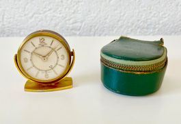 😍 Rare réveil Jaeger de voyage vintage avec alarme 😍