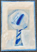 Aquarell, modernes Werk, signiert 1977    (ID b5049)