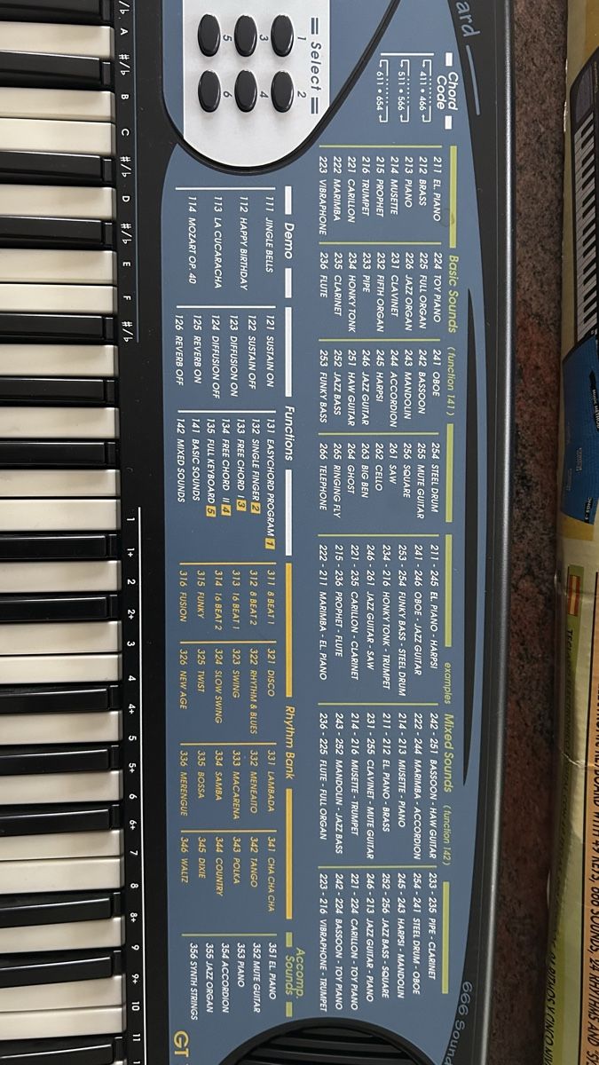 Bontempi Strumenti musicali: Bontempi System 5 Plus Keyboard, 49 Tasten – Usato da Niederurnen venduto da Chr_ccd7 1