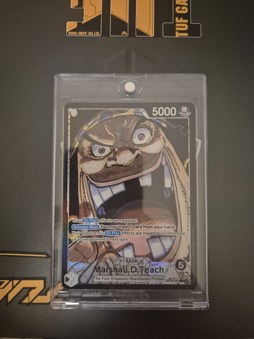 Bandai Carte collezionabili: One Piece Marshell.D.Teach Leader Card – Nuovo (secondo la descrizione) da Wetzikon ZH venduto da jas_c5d8
