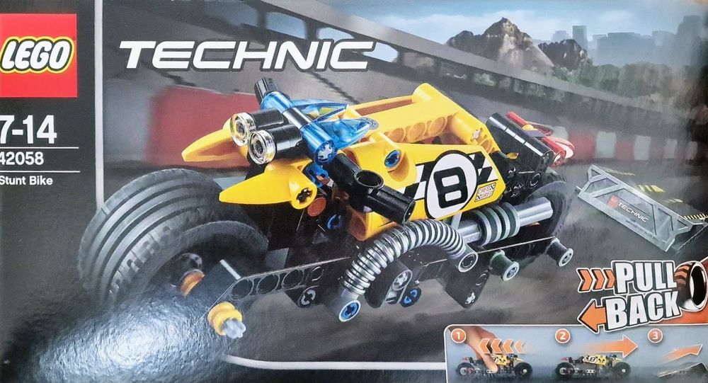 Lego Technic 42058 Stunt Bike und Power Racer - 2 in 1 | Kaufen auf Ricardo