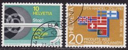Satz SBK-Nr. 446-447 (Werbe- und Gedenkmarken 1967)