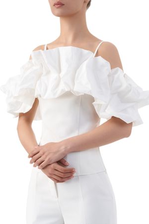 Chice Bluse, Grösse L Ballonärmel. NEU
