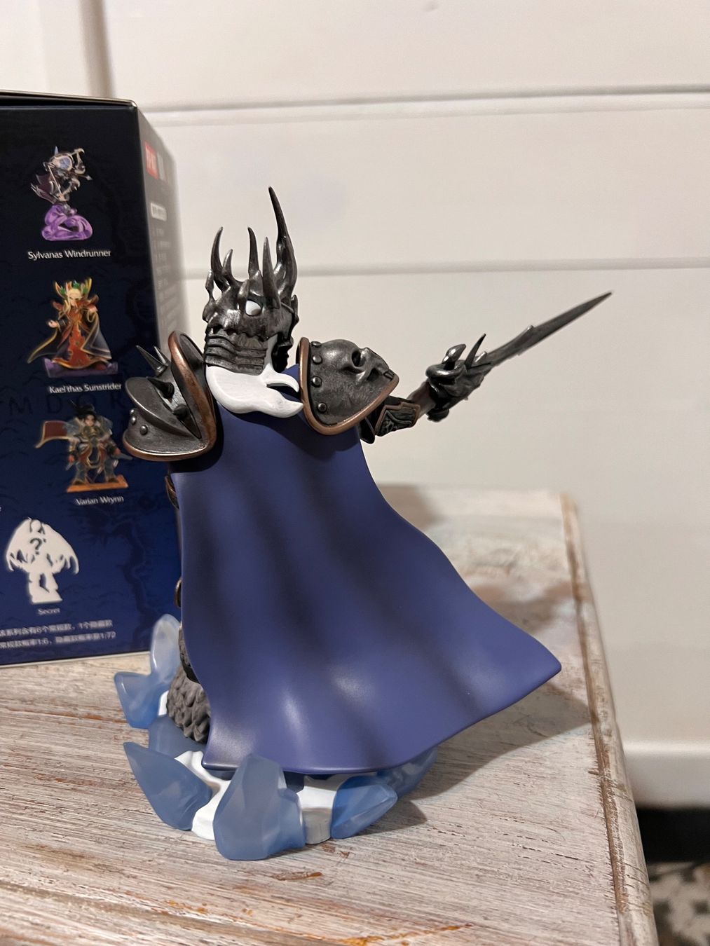 World Of Warcraft Pop Mart Collectible The Lich King Figur (Neuf