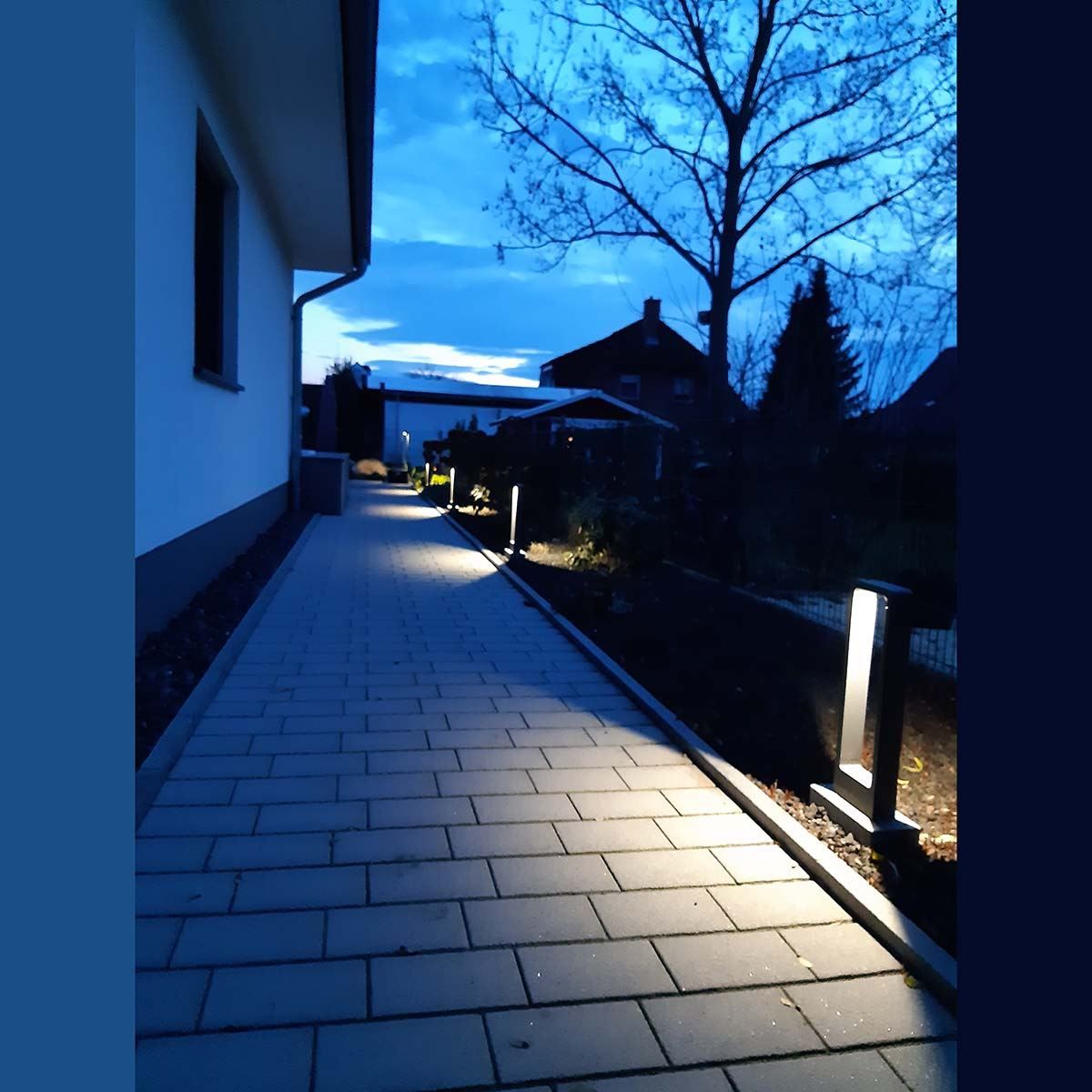 Lampen: LED Stehleuchte, IP54, Anthrazit – Neu (gemäss Beschreibung) aus Kreuzlingen von Smart-Light 6