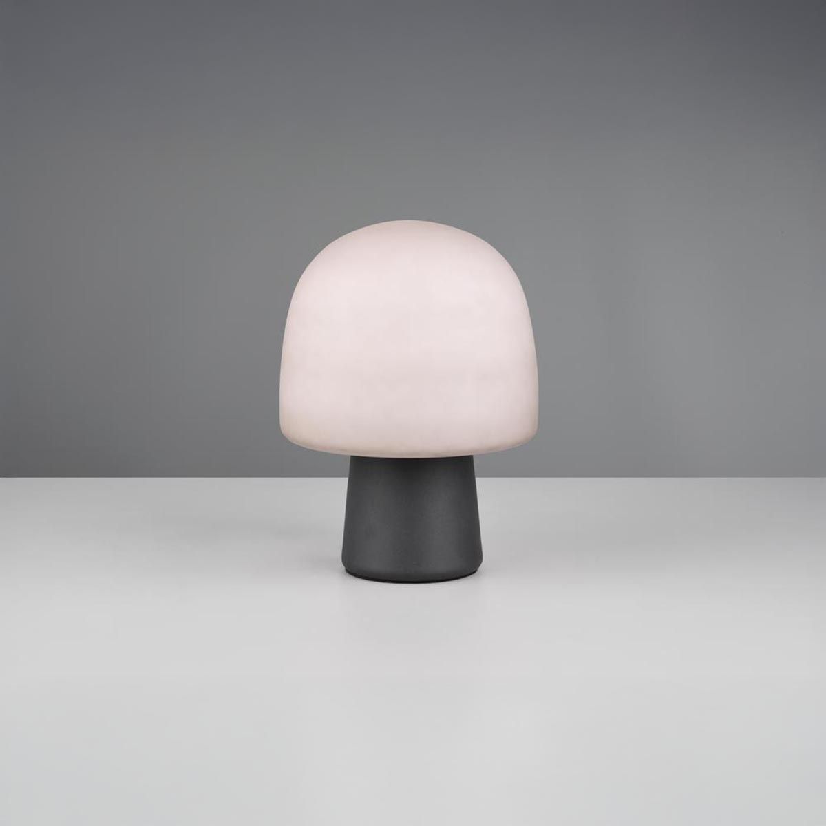 Lampen: Tischleuchte, Glas, Taupe, 27 cm Höhe – Neu (gemäss Beschreibung) aus Kreuzlingen von Smart-Light 8
