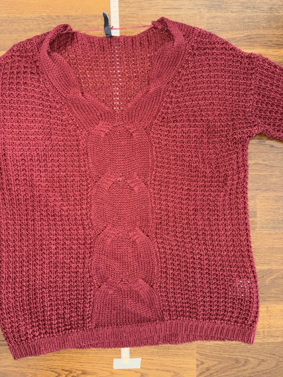 Pulls & Sweat-shirts: Damen Pullover bordeaux Grösse M – D'occasion à Dübendorf par lus_d2rx 2