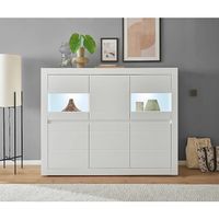 Neues Highboard weiss matt zu verkaufen