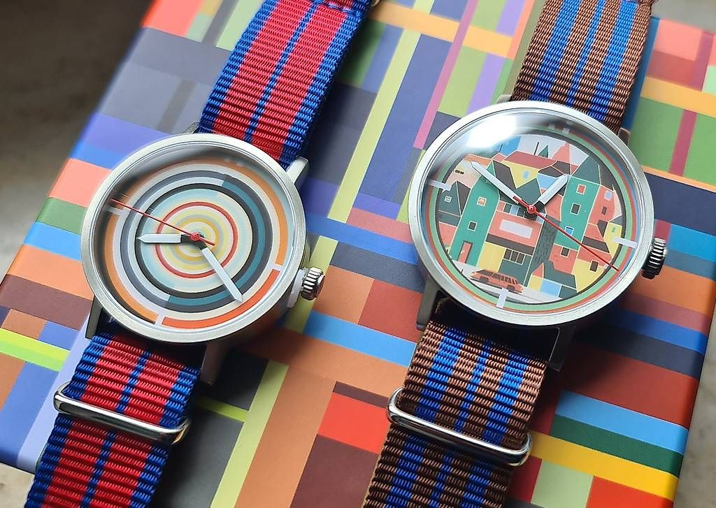 Montres: Buntes ColorCode Unikat 36mm von Concentric – D'occasion à Basel par Subwave 6