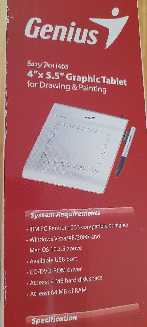 Tablet PC: Genius EASYPEN  Zeichentablet 4" x 5,5" – Usato da Udligenswil venduto da m-nikolic 4