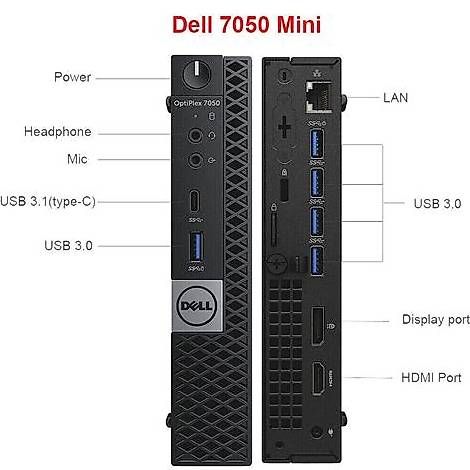 Dell PCs: Mini PC Dell Optiplex 7050 – D'occasion à Genève par jbf1203 3
