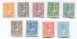 Briefmarken "Montenegro 1913"