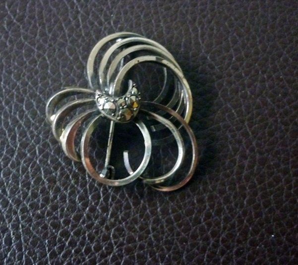 Spille & Fermagli: Vintage Brosche - Anstecker - 800 Silber – Usato da Adliswil venduto da di_hans 4