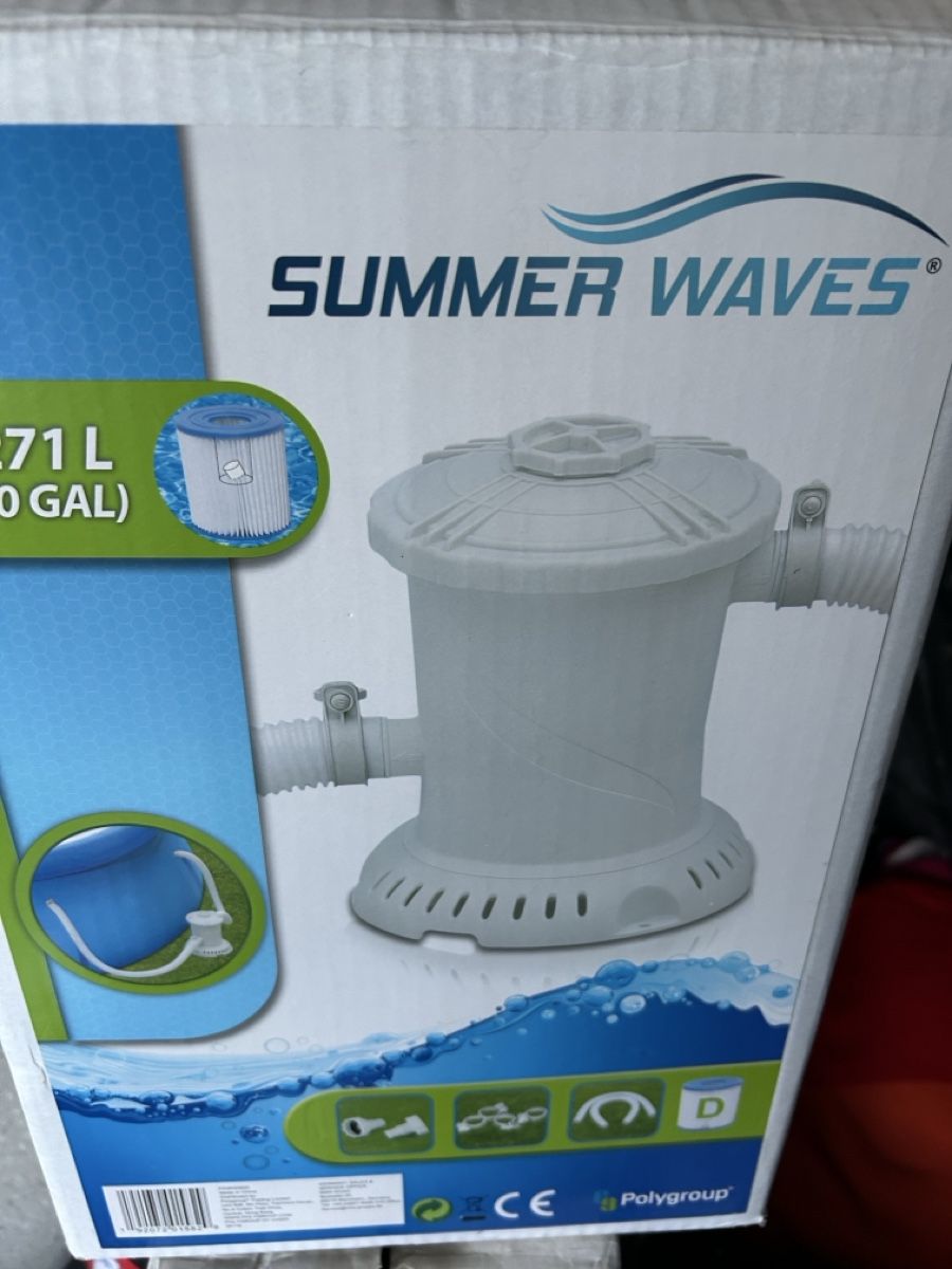 Sanitär: SUMMER WAVES Filterpumpe – Gebraucht aus Binningen von duplo-fish
