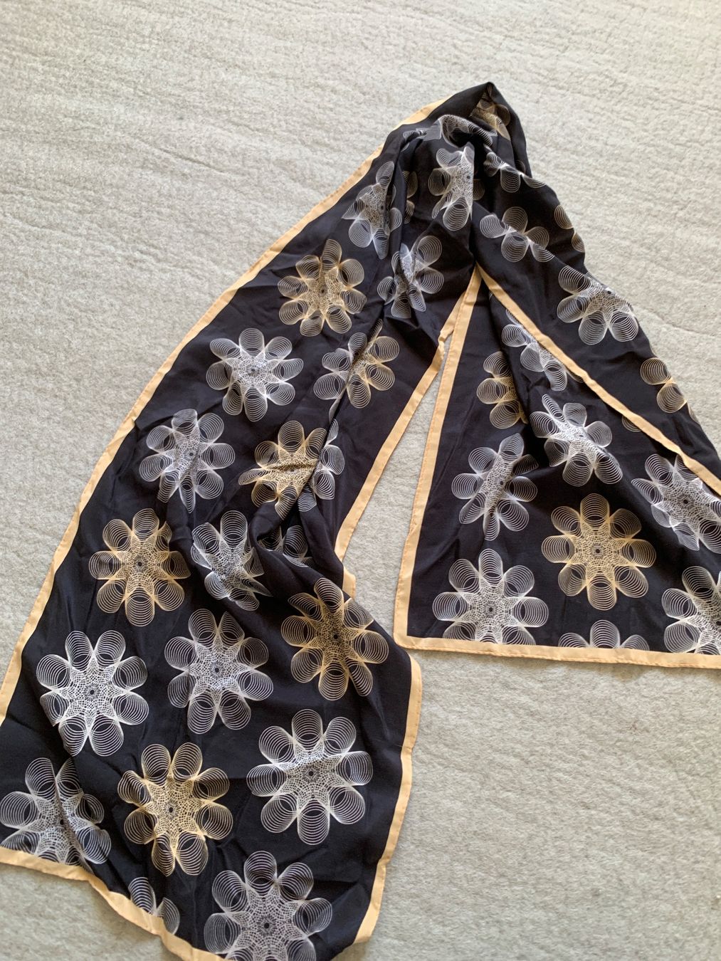 Foulard & Sciarpe: Vintage Seidenschal 35 x 150 cm – Usato da Richterswil venduto da Moii89 1