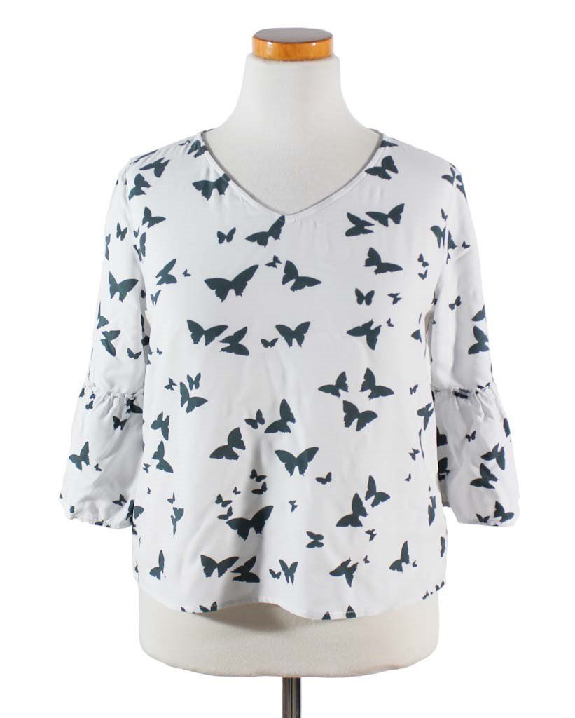Blusen: Street One Bluse Gr. 40 – Gebraucht aus Belp von caramel-secondhand