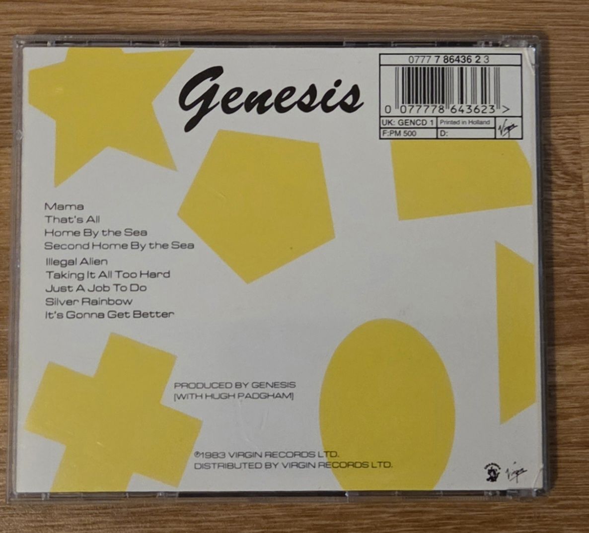 CD: Genesis – Genesis – Usato da Winterthur venduto da raymen5000 1