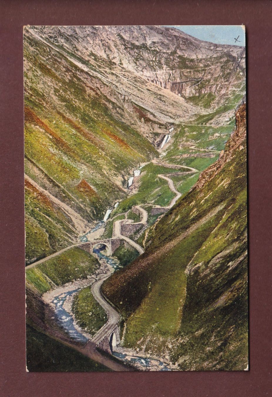 Cartoline postali: VAL TREMOLA - 1911 Feldpost – Usato da Pully venduto da nicecards-shop