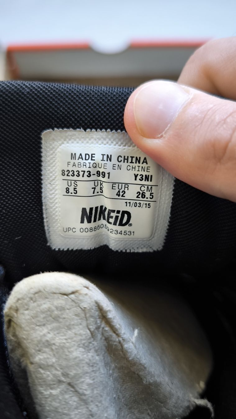 Nike Scarpe da uomo: Nike - Air Max 1 .ID custom - 42 – Usato da St-Prex venduto da Deetouch 6