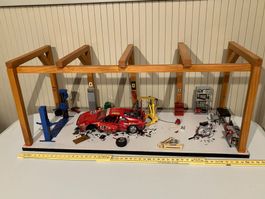 Ferrari F1 Diorama Garage 1:24
