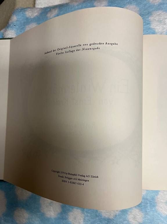 Bücher: Buch Ein Wintermärchen von E. Kreidolf – Gebraucht aus Eschenbach SG von Joey-Li 2
