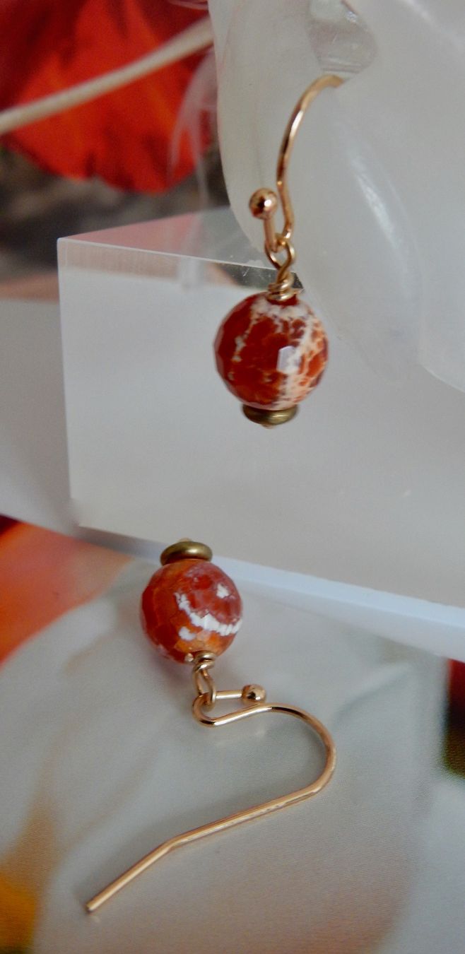 Boucles d'oreille: Agate Ohrringe! – Neuf avec emballage d'origine à Allschwil par Weyli18 1