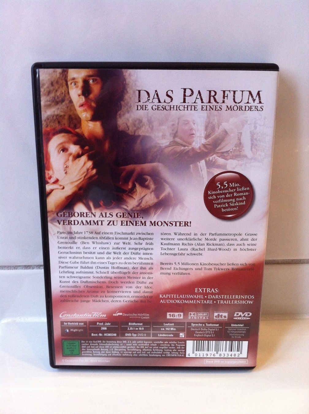 Tutti i DVDs: 🤩DAS PARFUM DVD – Nuovo (secondo la descrizione) da Olten venduto da Naja-Twins-Twins 1