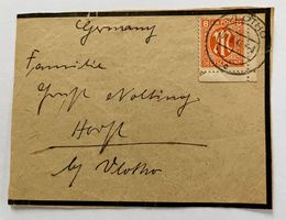 Deutschland 07.8.45, schöner Briefabschnitt, siehe Abbildung