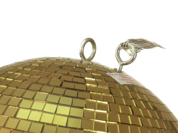 Illuminazione & Effetti luce: Eurolite Spiegelkugel 30cm gold – Nuovo e nell'imballaggio originale da Däniken SO venduto da Profog1 2