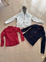 Lot jaquettes pull polaire filles taille 158