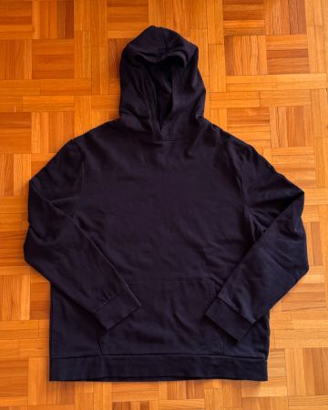 Hoodie coton Kiabi bleu foncé XXL pour homme
