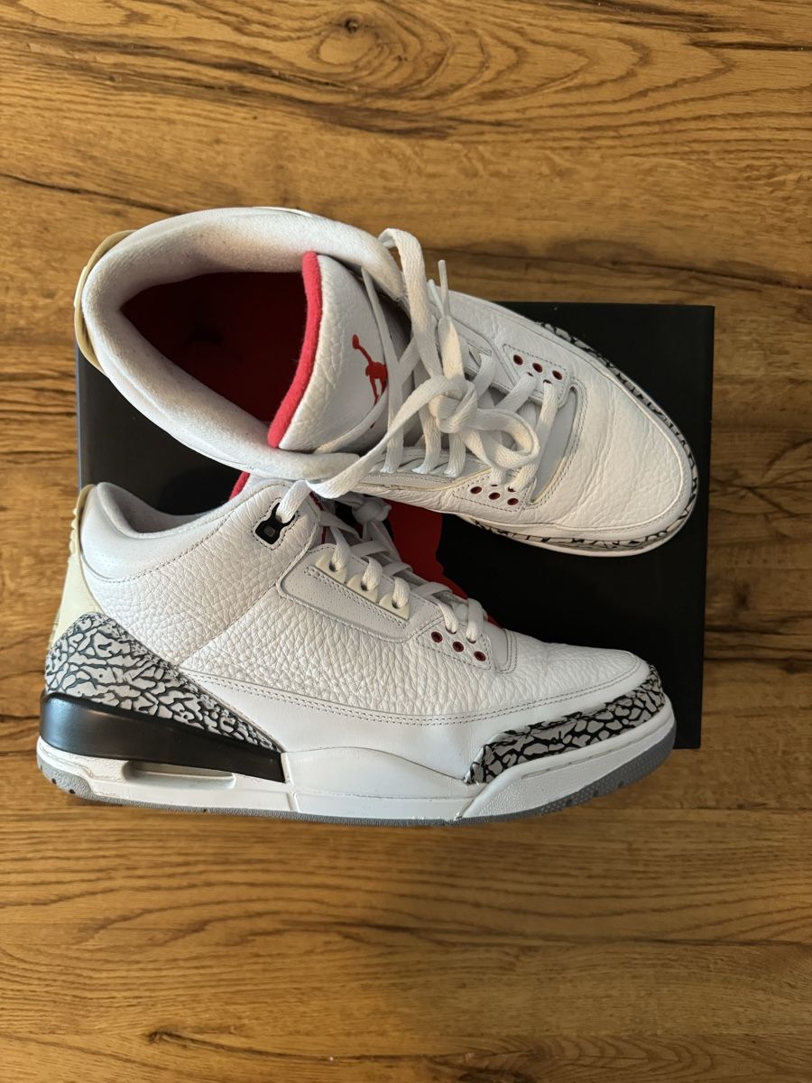 Jordan Herrenschuhe: Air Jordan 3 White Cement 2011 – Gebraucht aus Zürich von sell_my_stuff