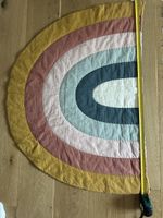 F/BEL/B Rainbow Play Mat Quilted Cotton Multi-colored