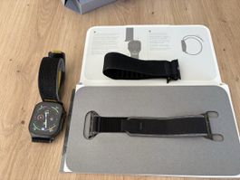 Apple Watch Ultra 3 schwarz mit 3 Armbänder gut erhalten
