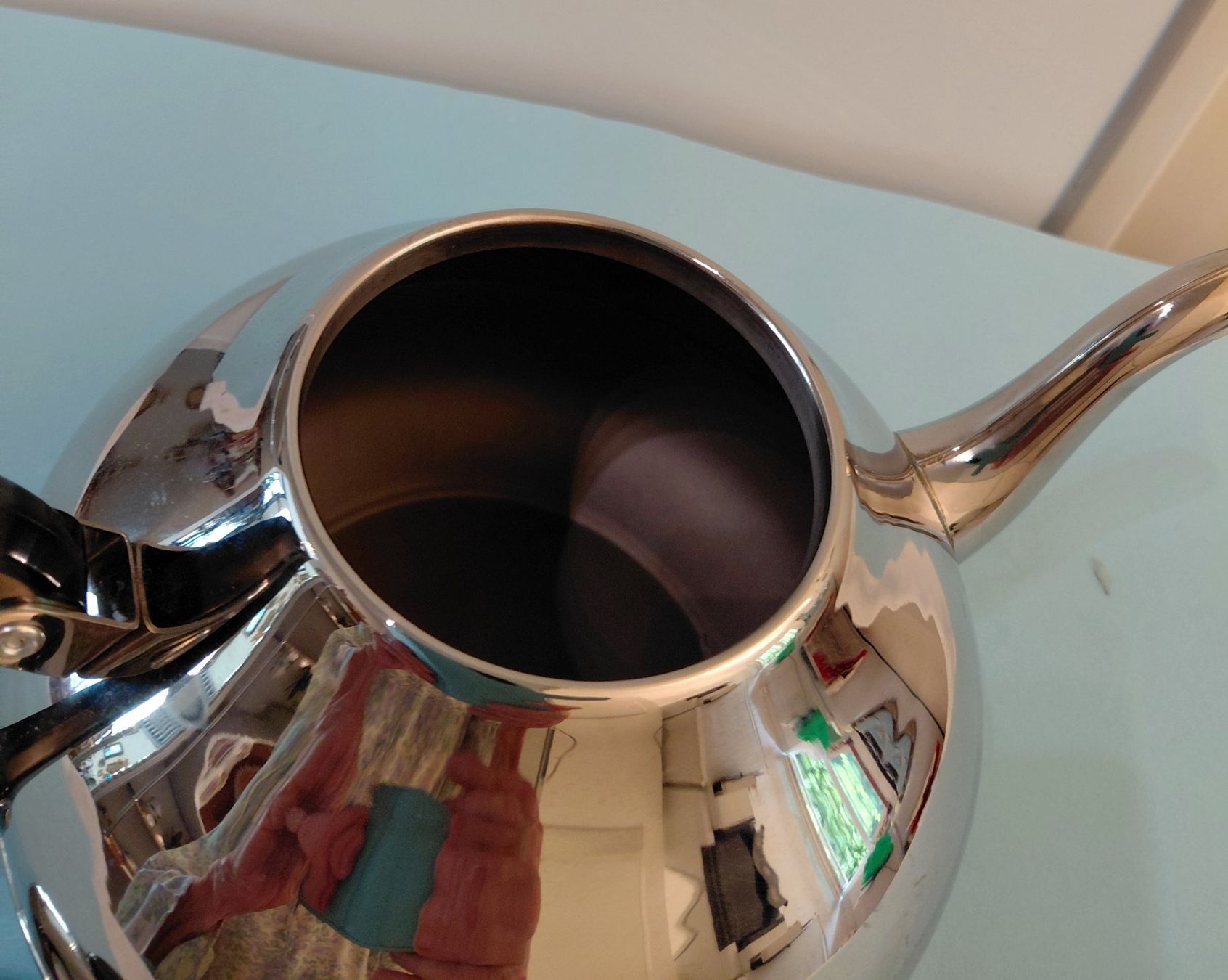 Teiere: Kaffee/Tee-Krug, Chromstahl, ungebraucht – Nuovo (secondo la descrizione) da Zürich venduto da Rosys 2