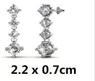 Orecchini pendenti & Orecchini a lobo: Ohrstecker  mit Swarovski Elements – Nuovo e nell'imballaggio originale da Bottenwil venduto da anh_5brz 1