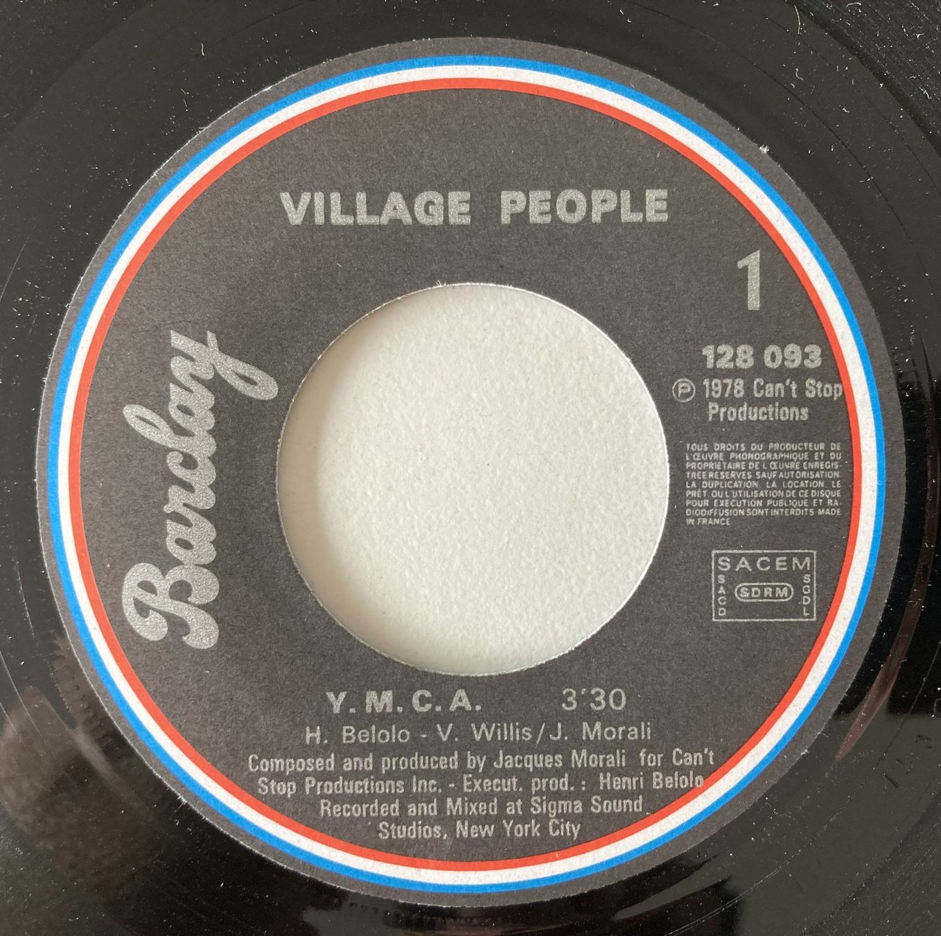 Schallplatten: VILLAGE PEOPLE - Y.M.C.A. – Gebraucht aus Bottens von hotter-than-hell 2