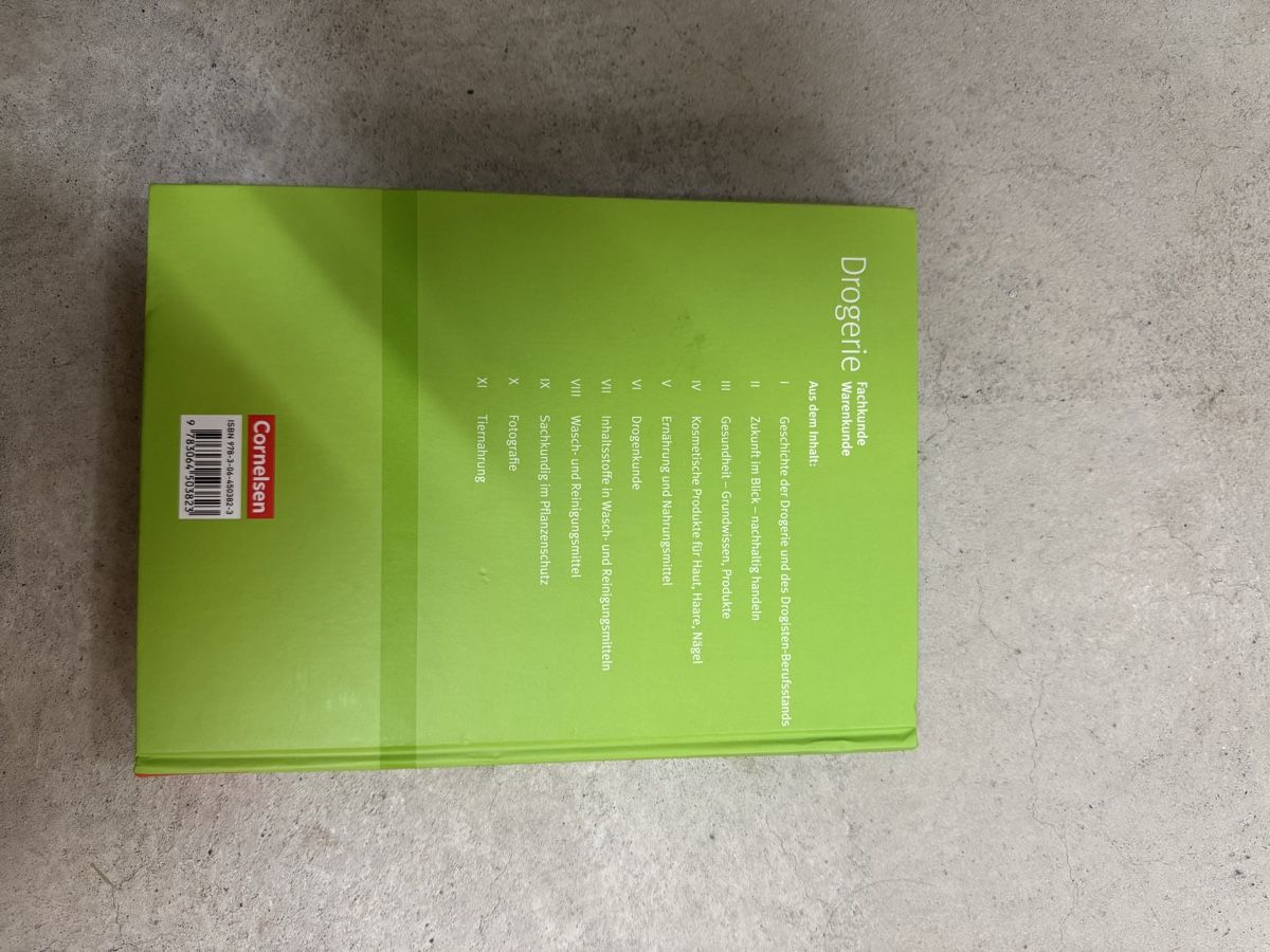 Livres: Fachkunde Drogerie Cornelsen – Neuf (Voir description) à Winterthur par ste_5vfj 1