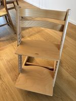 Stokke Tripp Trapp high chair natural wood used