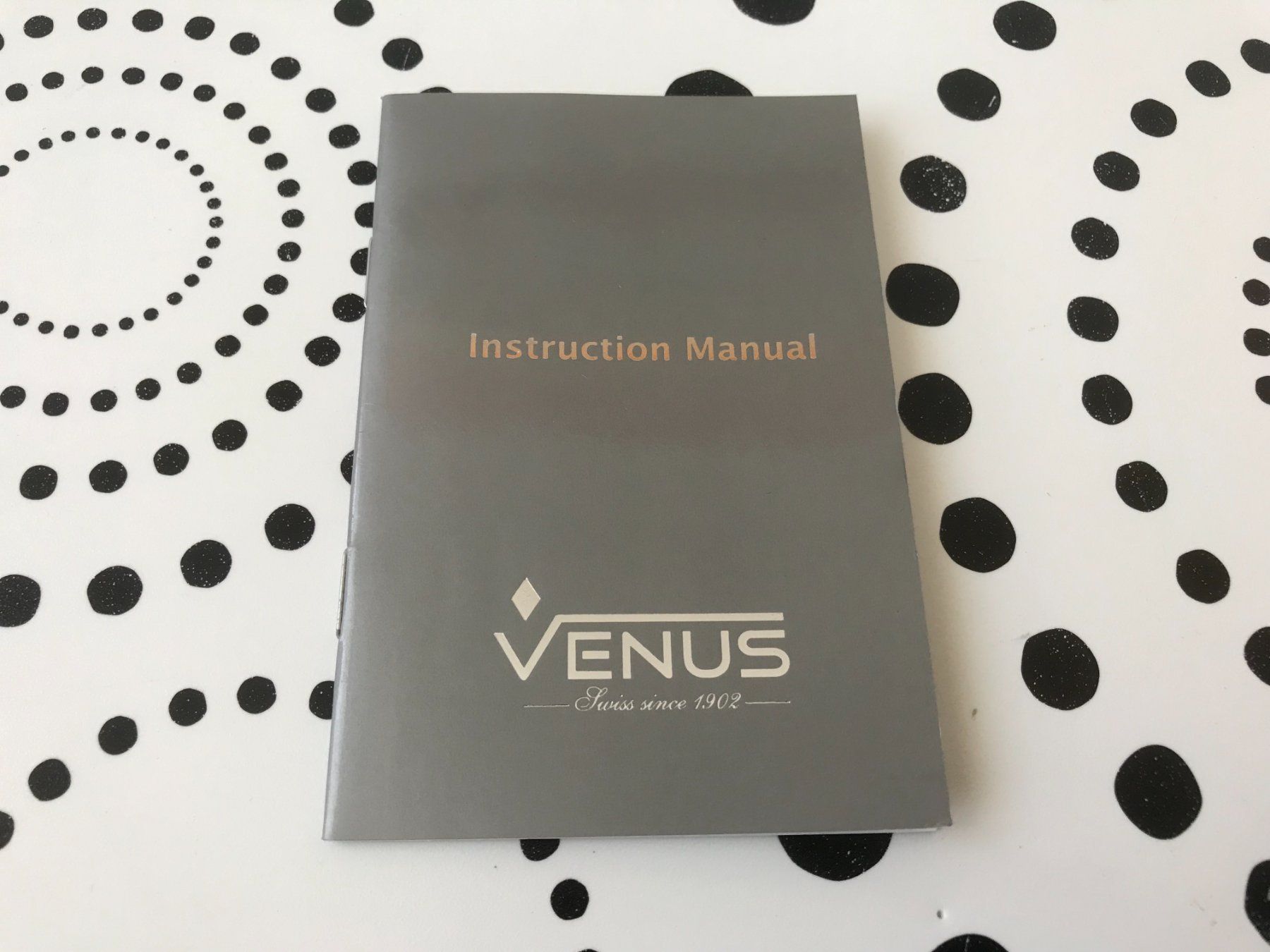 Documenti: VENUS ORIGINAL - OPERATING INSTRUCTIONS - STANDARD NEW !!! – Nuovo (secondo la descrizione) da Epalinges venduto da dream-watch