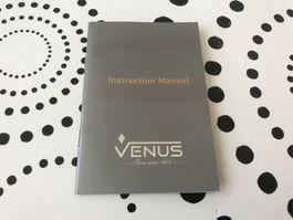 VENUS ORIGINAL - OPERATING INSTRUCTIONS - STANDARD NEW !!!