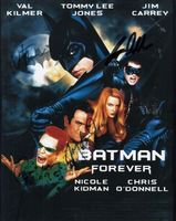 Batman: - 4x orig. sign. Grossfoto