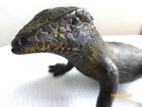 Sculture & Statue: Alte vermutlich antike Echse aus Bronze. – Usato da Pratteln venduto da Emperial 7