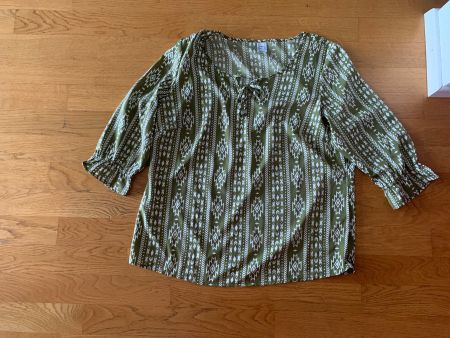 ♥ Bluse mit 3/4 Ärmeln, Damen Gr. 42 - NEU